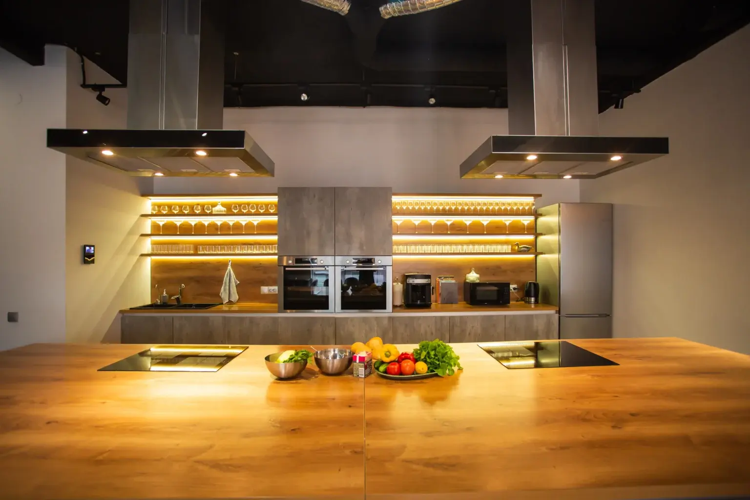 A high scale modern kitchen